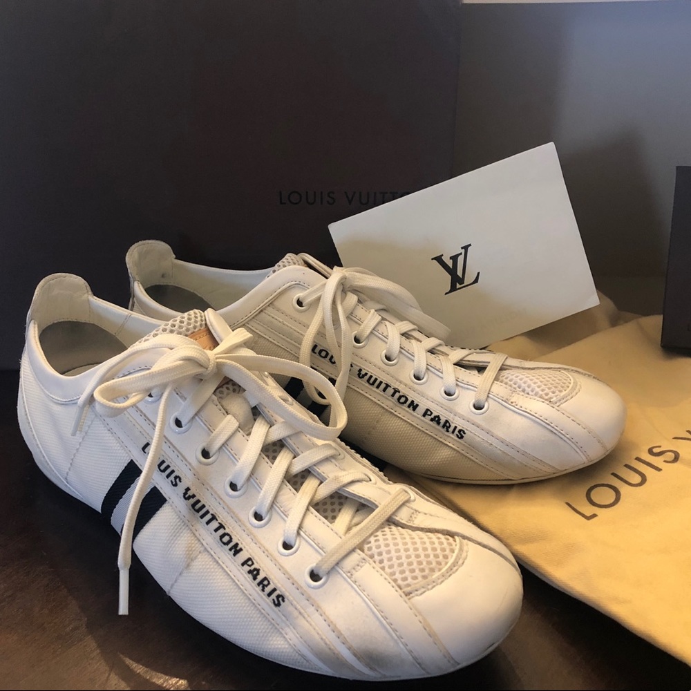 Genuine Louis Vuitton Sneakers LV size 6.5UK/8.5US